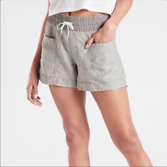 Athleta Linen Shorts - Picture 2 of 11